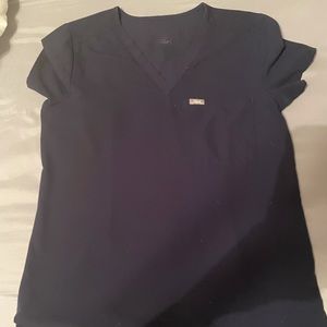 Navy blue Fig scrubs jogger set